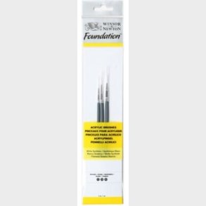 Winsor & Newton - Pensler - Kort Rund - No.1 - 1 3 5