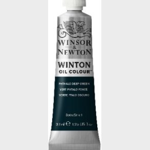 Winsor & Newton - Winton Oil Colour 37 Ml - Phthalo Deep Green 048