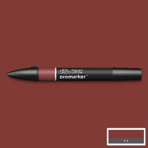Winsor & Newton - Promarker Tusch - Brndt Mahogni Brun
