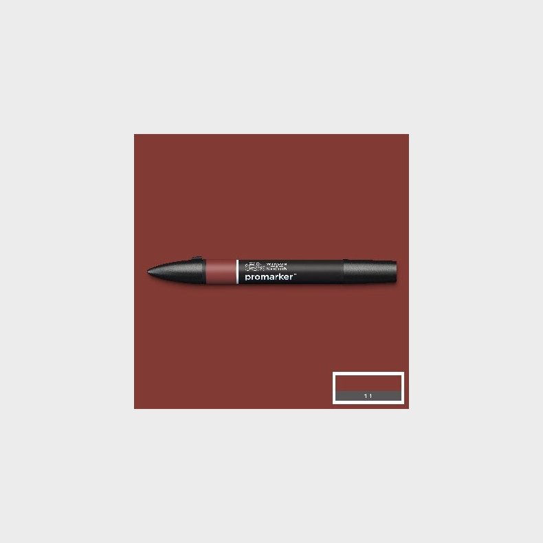 Winsor &amp; Newton - Promarker Tusch - Brndt Mahogni Brun
