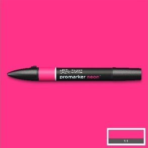 Winsor & Newton - Promarker Neon - Tusch - Elektrisk Pink