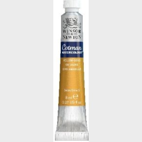 Winsor & Newton - Cotman Watercolour - 8 Ml - Gul Guld