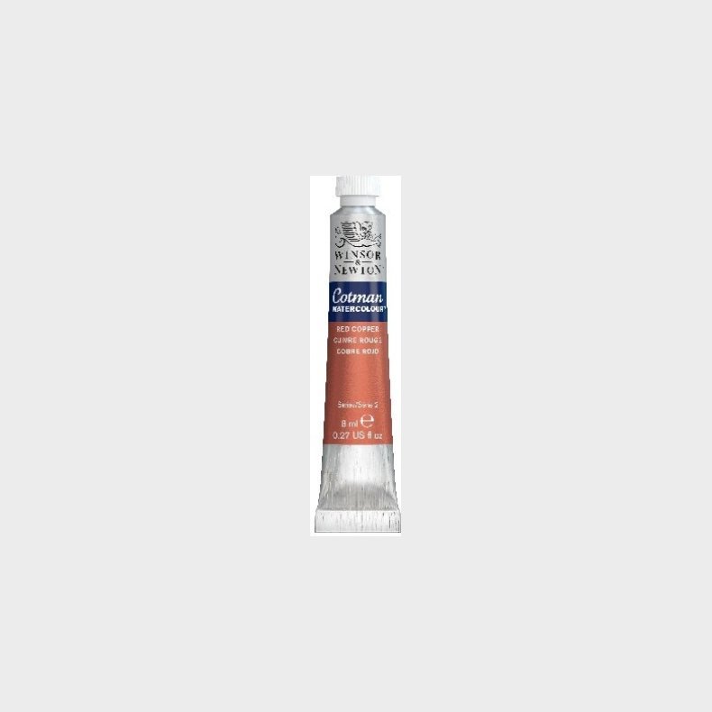 Winsor &amp; Newton - Cotman Watercolour - 8 Ml - Rd Kobber
