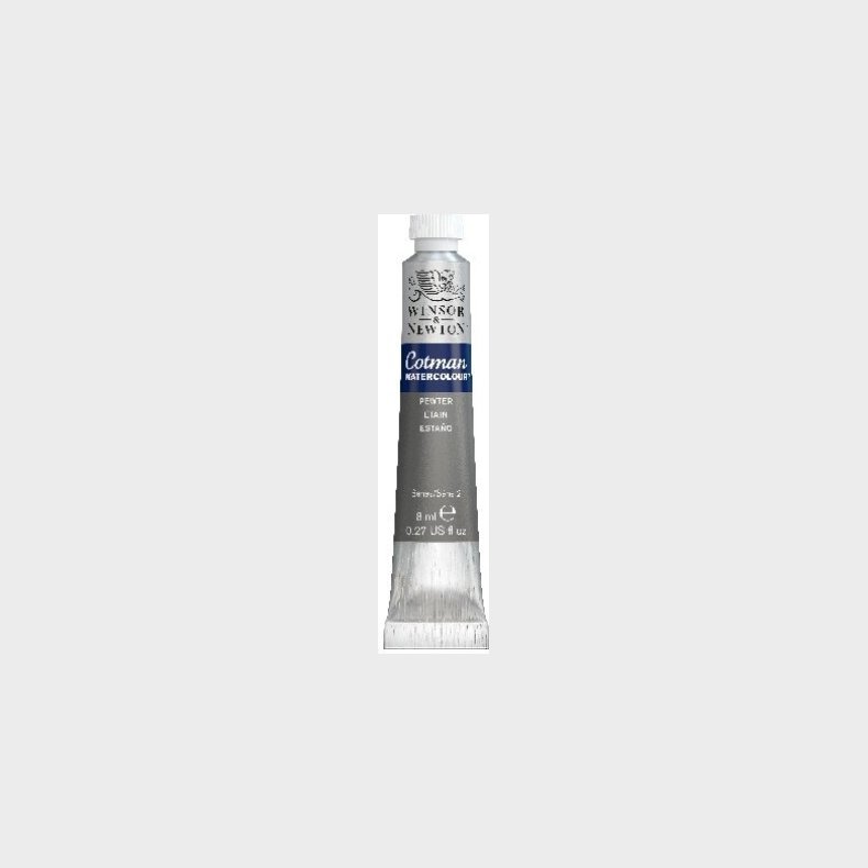 Winsor &amp; Newton - Cotman Watercolour - 8 Ml - Pewter Row Gr