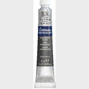 Winsor & Newton - Cotman Watercolour - 8 Ml - Iriserende Sort