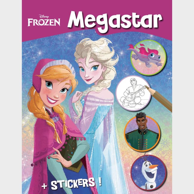 Disney - Megastar Colouringbook - Frozen - Disney - Bog