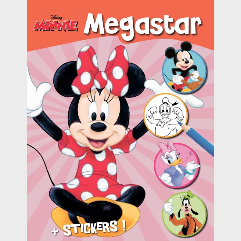 Disney - Megastar Colouringbook - Minnie Mouse - Disney - Bog