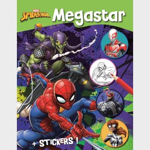 Disney - Megastar Colouringbook - Spiderman - Disney - Bog