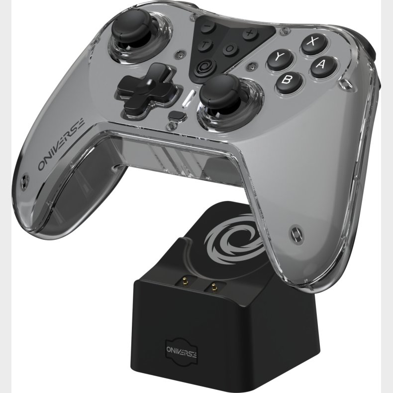 Nintendo Switch Oniverse Astralite Controller Wireless Smoked Black Inkl. Charging Station