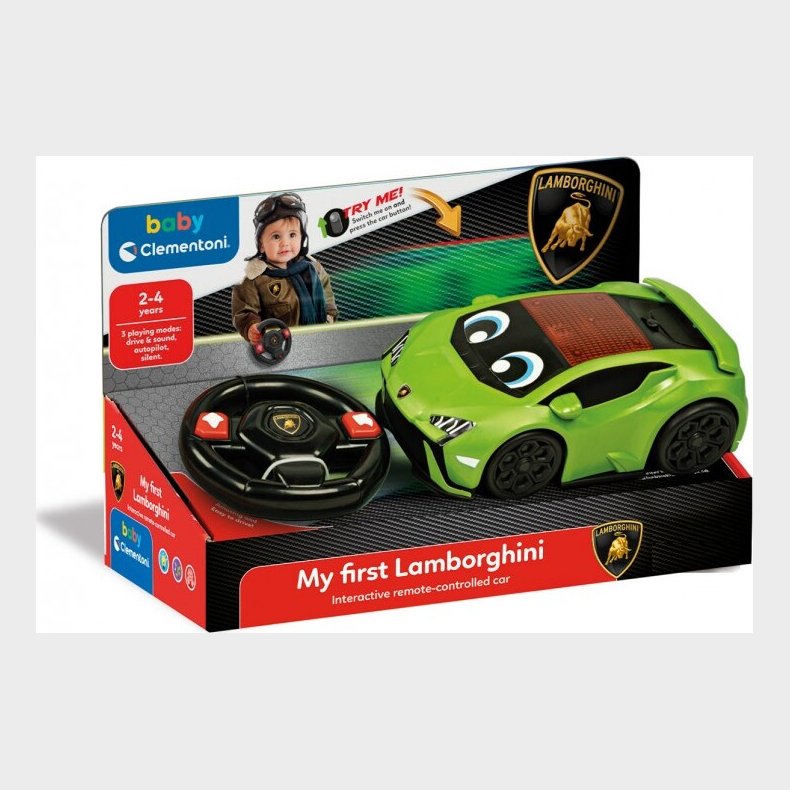 Fjernstyret Lamborghini - My First Lamborghini - Baby Clementoni