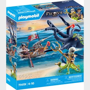 Playmobil Pirates - Kampen Mod Kmpeblksprutten - 71419