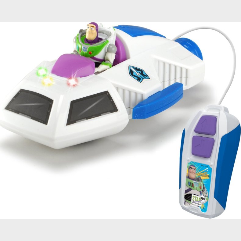 Toy Story Rumskib - Rc Fjernstyret Buzz Lightyear Spaceship