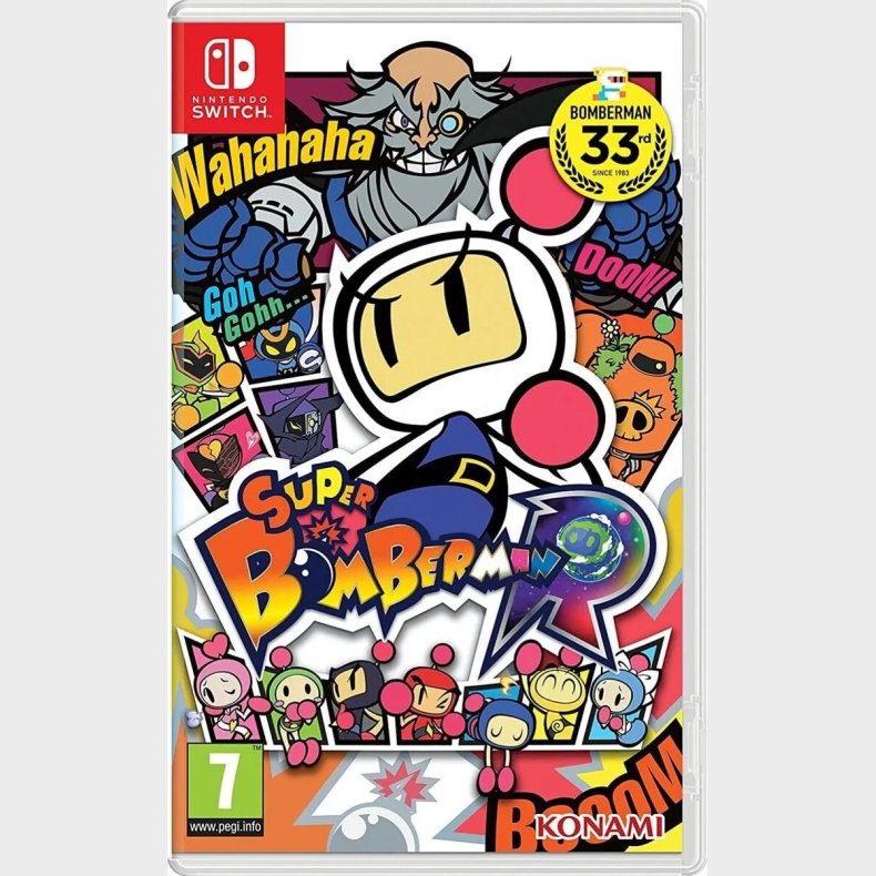 Super Bomberman R - Code In Box - Nintendo Switch