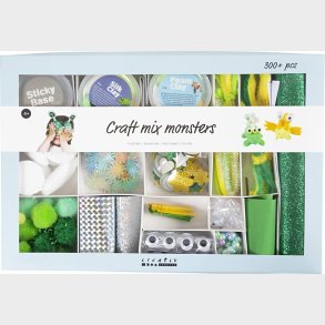 Diy Mix - Monstre - Assorterede Farver