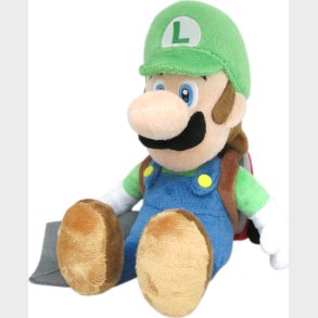 Luigi Bamse - Luigi's Mansion - Luigi With Poltergust - 25 Cm