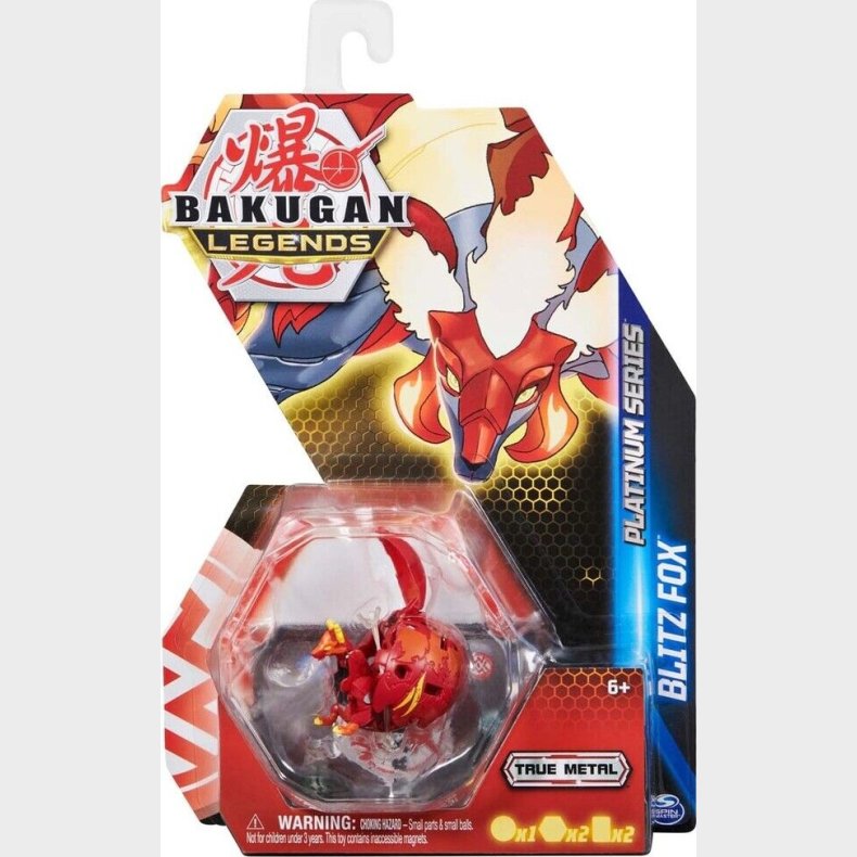 Bakugan Legends - Platinum - True Metal - Series 5 - Assorteret