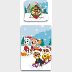 Sengetj - Voksen Str. 140 X 200 Cm - Paw Patrol Vinter