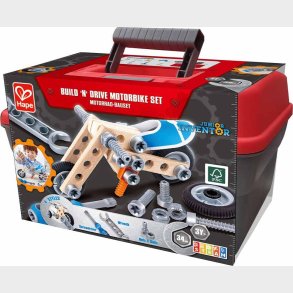 Hape - Junior Inventor - Motorcykel Byggest - 34 Dele