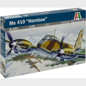 Italeri - Me-410 A-1 Hornisse Fly Byggest - 1:72 - 0074s