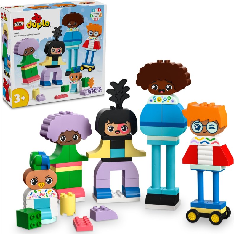Lego Duplo - Byg Selv Personer Med Store Flelser - 10423