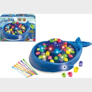 Magical Whale Fishing Game - Fiskespil Med Lys Og Musik