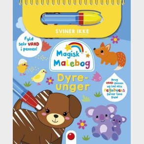 Magisk Malebog: Dyreunger - Diverse - Bog