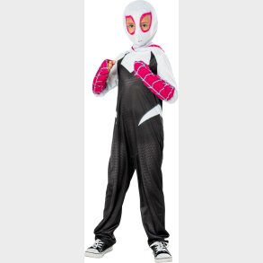 Spider-gwen Kostume Til Brn - Marvel - 7-8 r - Rubies