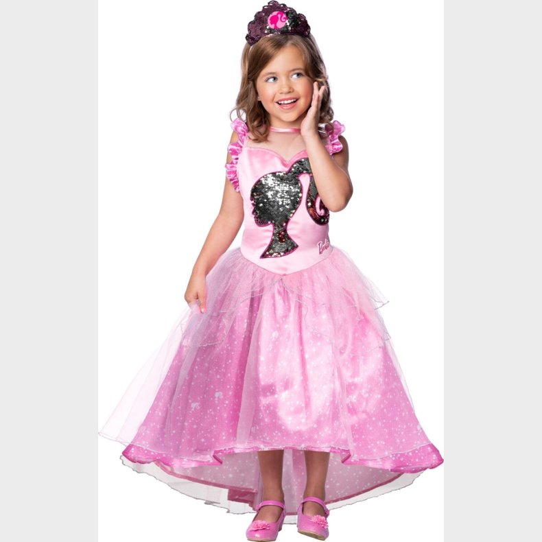 Barbie Kostume Til Brn - Prinsesse - 7-8 r - Rubies