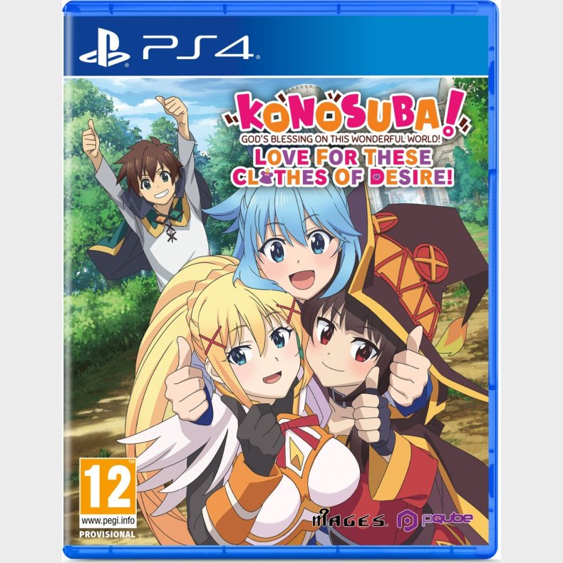 Konosuba: God's Blessing On This Wonderful World! Love For These Clothes Of Desire - PS4