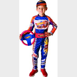 Racerkrer Kostume Til Brn - Hot Wheels - 5-7 r - Ciao