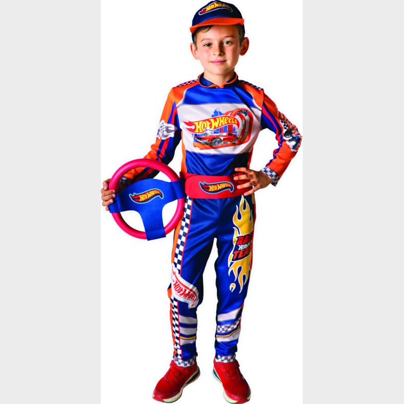 Racerkrer Kostume Til Brn - Hot Wheels - 5-7 r - Ciao