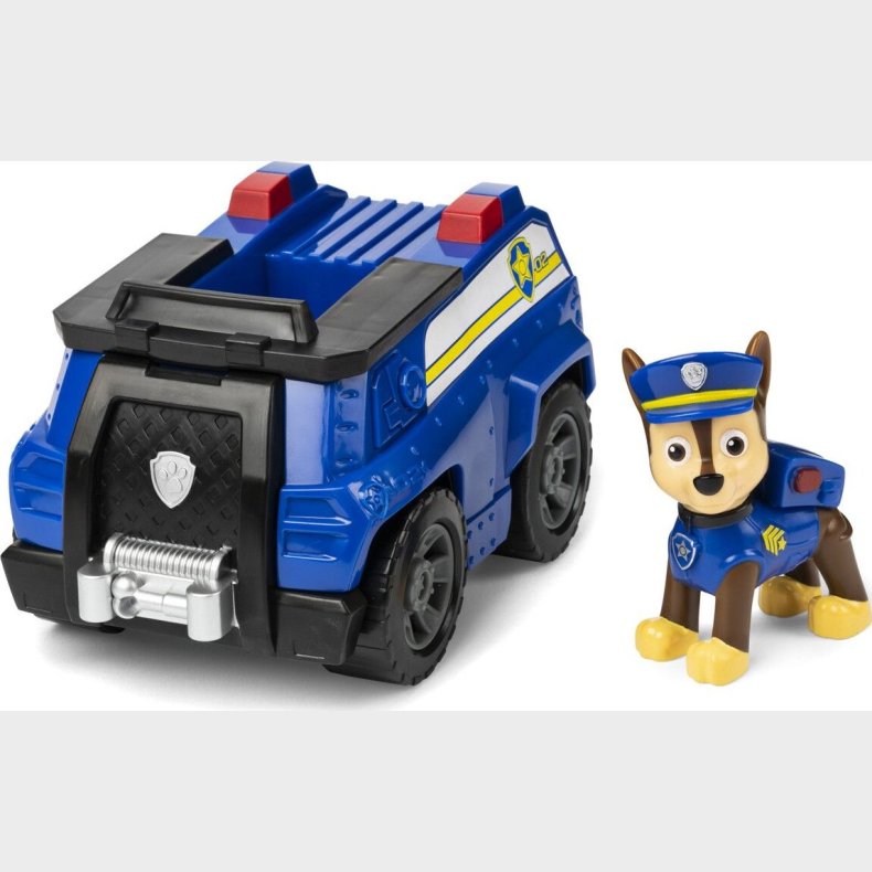 Paw Patrol - Chase Patrol Cruiser Basic Kretj Med Figur