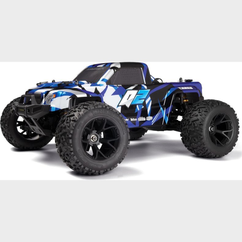 Maverick - Rc Quantum 2 Fjernstyret Monster Truck - 1:10 - Bl - Mv150400