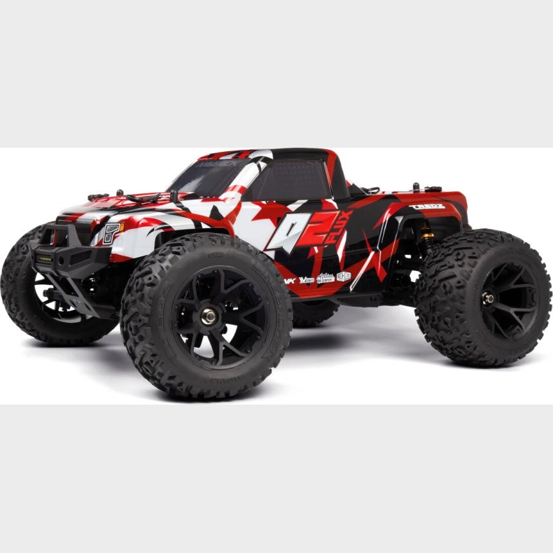 Maverick - Rc Quantum 2 Flux Fjernstyret Monster Truck - 1:10 - Rd - Mv150405