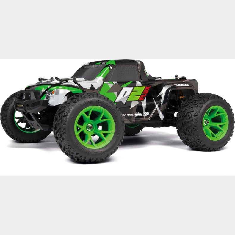 Maverick - Rc Quantum 2 Flux Fjernstyret Monster Truck - 1:10 - Grn - Mv150406