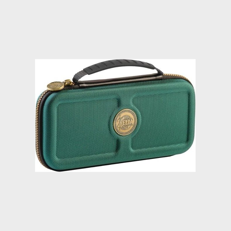 Nintendo Switch Game Traveler Deluxe Travel Case - Green Zelda Tears Of The Kingdom