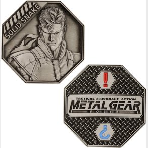 Metal Gear Solid Limited Edition 'solid Snake' Collectible Coin