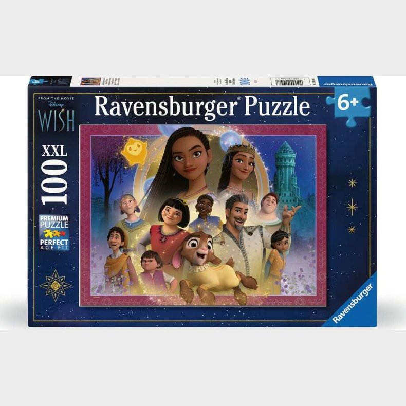 Disney Puslespil - nsket - 100 Xxl Brikker - Ravensburger