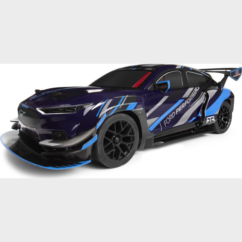 Ford Mustang Mach-e 1400 Blue Painted Body (200mm) - Hp160561 - Hpi Racing