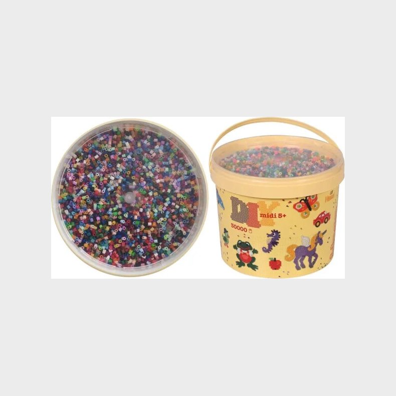 Hama Midi Perler - Mix 68 - 30.000 Stk. - 181-68