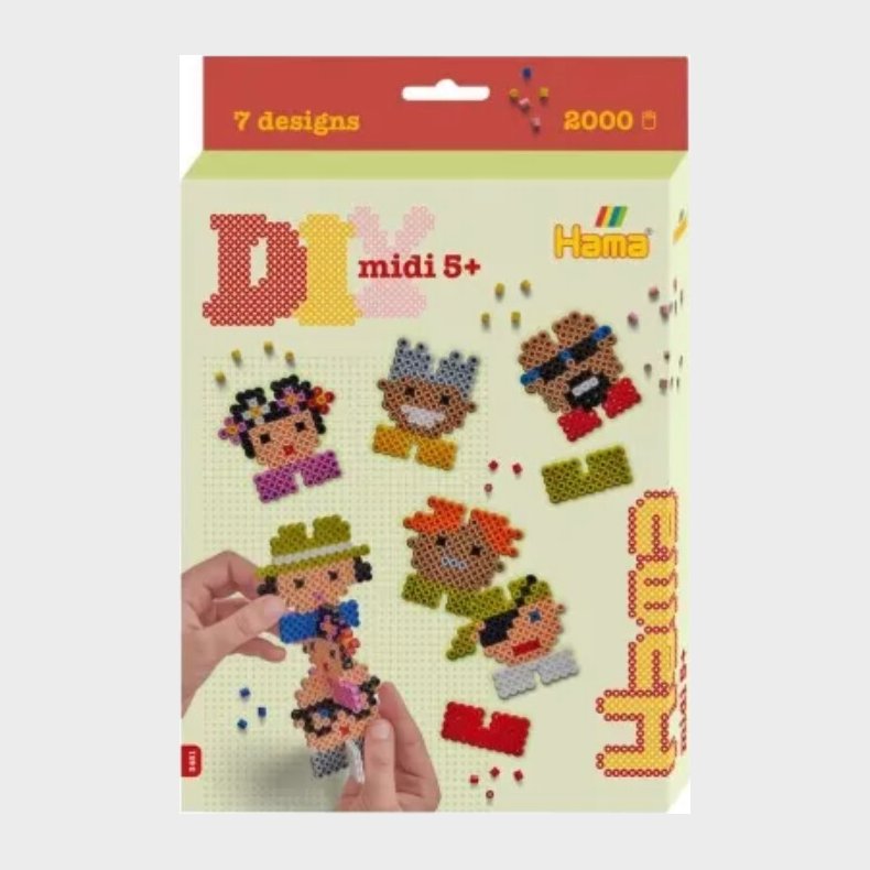 Hama Midi Perlest - Diy Pixel 8 - 3451