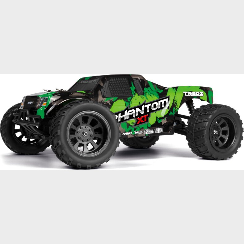 Maverick - Rc Phantom Xt Fjernstyret Rtr Truggy - 1:10 - Grn - Mv150600