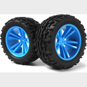 Wheel & Tire Set (2pcs) Phantom Mt - Mv150616 - Maverick Rc