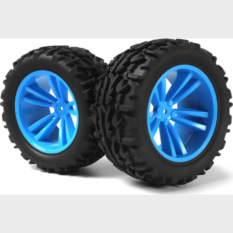 Wheel &amp; Tire Set (2pcs) Phantom Mt - Mv150616 - Maverick Rc