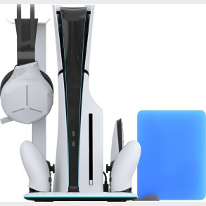 Dlx Led Multi Function Charger Tower Ps5 Slim