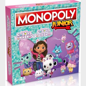 Monopoly Junior - Gabbys Dukkehus - Dansk Og Svensk