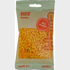 Hama Bio Midi Perler - Gul - 1.000 Perler - 190-03