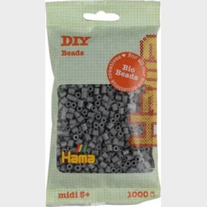Hama Bio Midi Perler - Gr - 1.000 Perler - 190-17