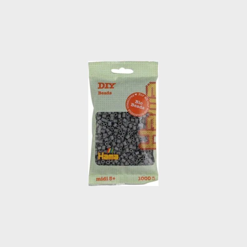 Hama Bio Midi Perler - Gr - 1.000 Perler - 190-17