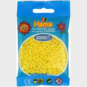 Hama Mini Perler - Lysegul - 2.000 Stk. - 501-103